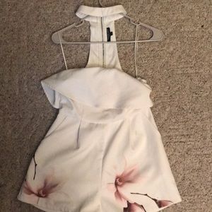 Fashion Nova Romper with attached choker, Size M